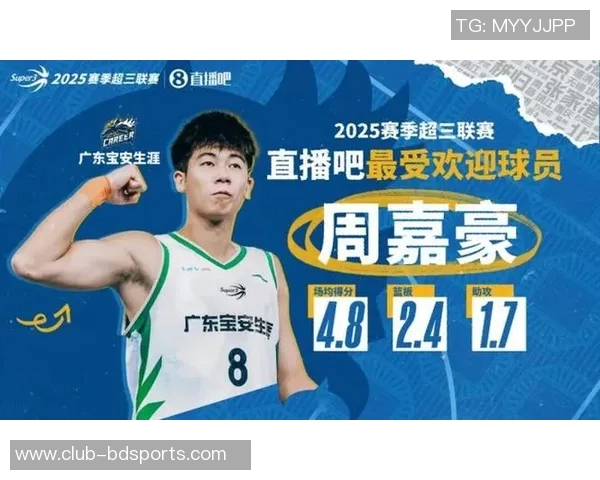 于喜淼荣膺MVP2025赛季超三联赛常规赛各项大奖揭晓