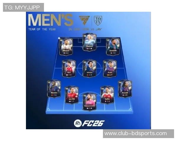 EA年度最佳蓝11人揭晓姆巴佩担任队长登贝莱与努诺门德斯获97分最高评分
